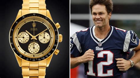 tom brady eye popping watches